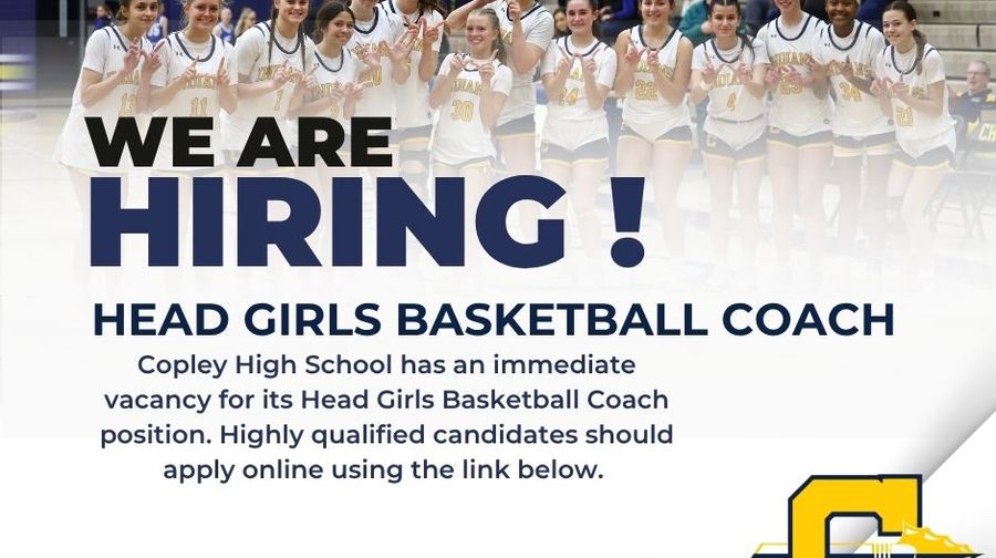 Now Hiring - Head Girls Basketball Coach